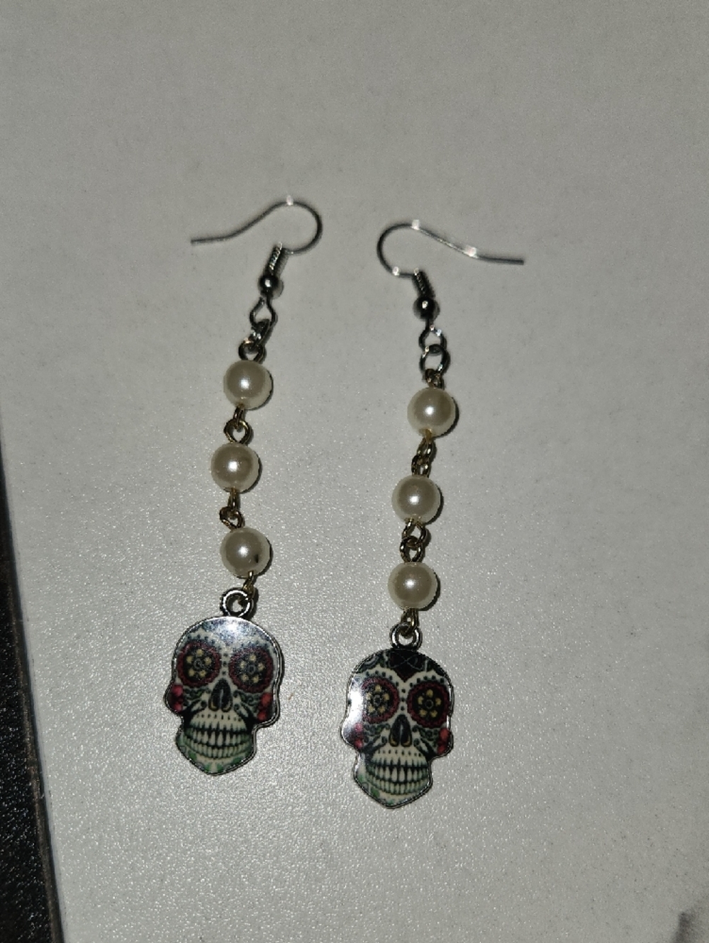 Handcrafted Sugar & Spirit Drop Dangle Earrings - Picture 3 of 5